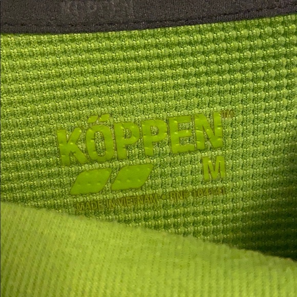 Men’s Green Long-Sleeve Thermal Shirt - Picture 2 of 3